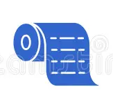 Thermal printer roll